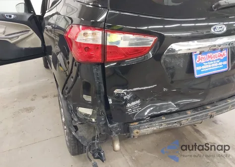 2019 Ford Ecosport Titanium z USA, uszkodzony, nr VIN MAJ6S3KL9KC296172